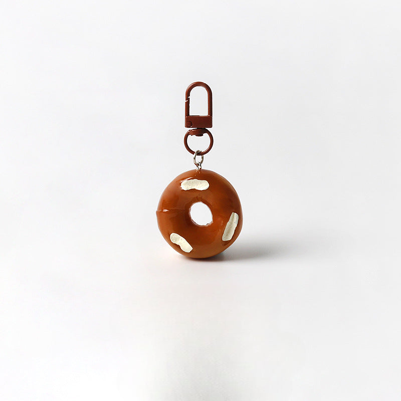 Personalized Imitation French Style Bag Pendant Keychain Simple Backpack Hanging Accessory Cute Fun Decoration