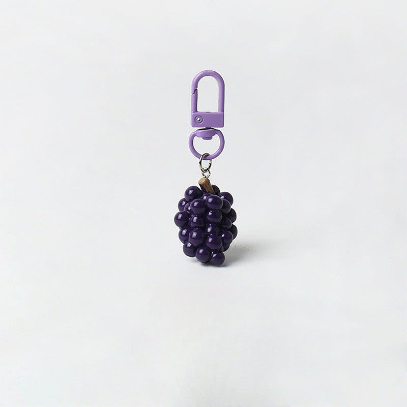 Creative Super Realistic Fruit Keychain Personality Cute Pendant Versatile Simple Bag Charm Fun Accessory
