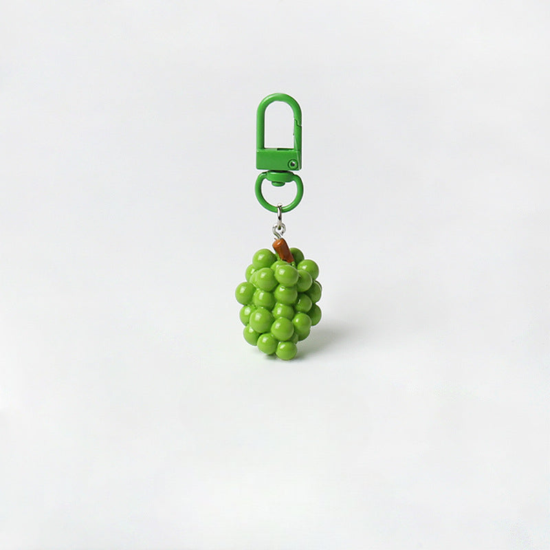 Creative Super Realistic Fruit Keychain Personality Cute Pendant Versatile Simple Bag Charm Fun Accessory