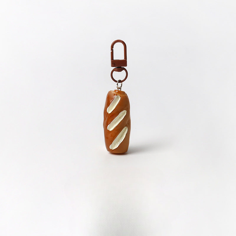 Personalized Imitation French Style Bag Pendant Keychain Simple Backpack Hanging Accessory Cute Fun Decoration