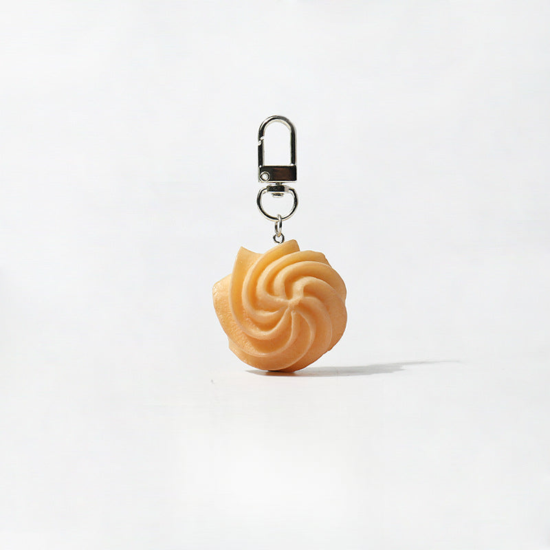 Simulation Series Cookie Keychain Cute Backpack Pendant Personalized Daily Car Pendant Versatile Hanging Ornament