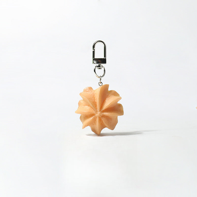 Simulation Series Cookie Keychain Cute Backpack Pendant Personalized Daily Car Pendant Versatile Hanging Ornament