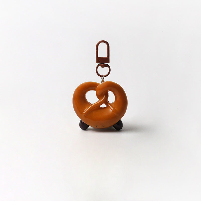 Personalized Imitation French Style Bag Pendant Keychain Simple Backpack Hanging Accessory Cute Fun Decoration