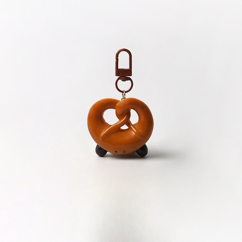 Personalized Imitation French Style Bag Pendant Keychain Simple Backpack Hanging Accessory Cute Fun Decoration