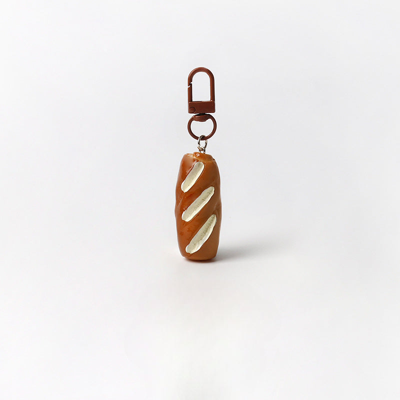 Personalized Imitation French Style Bag Pendant Keychain Simple Backpack Hanging Accessory Cute Fun Decoration