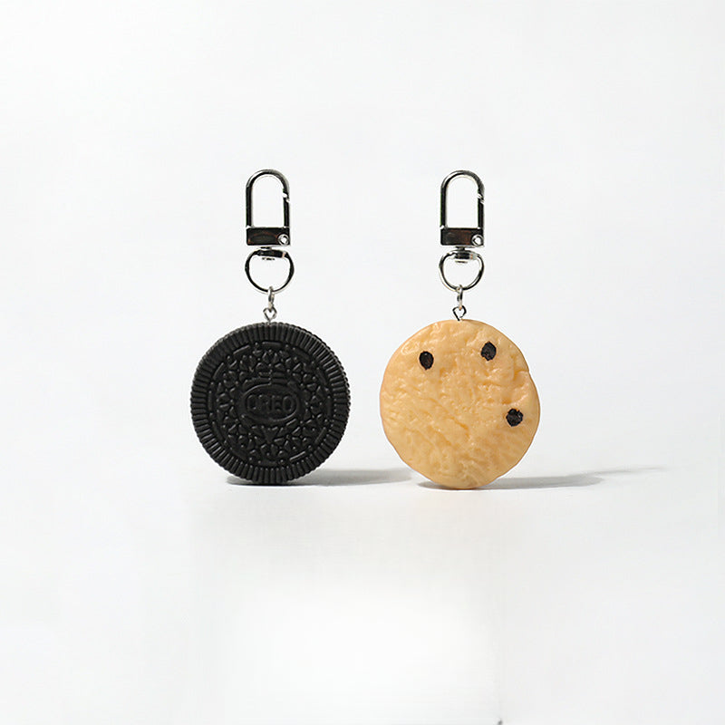 Simulation Series Cookie Keychain Cute Backpack Pendant Personalized Daily Car Pendant Versatile Hanging Ornament