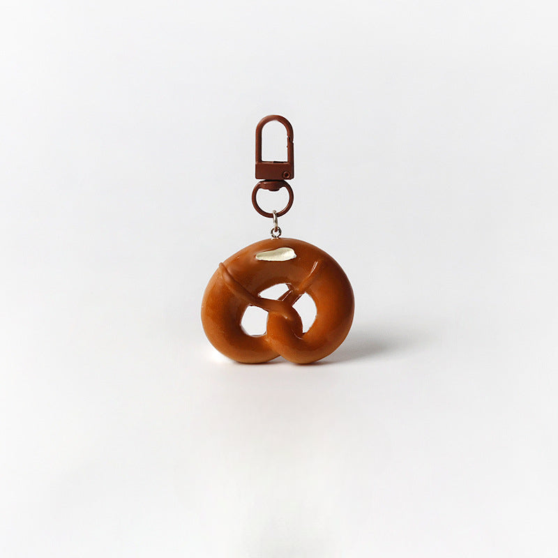 Personalized Imitation French Style Bag Pendant Keychain Simple Backpack Hanging Accessory Cute Fun Decoration