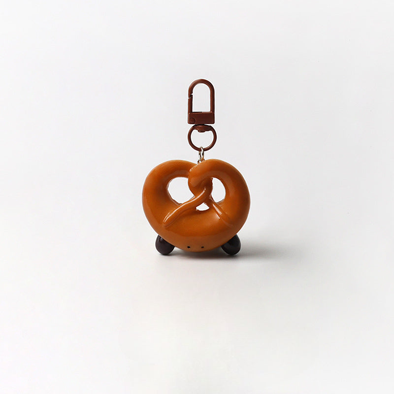 Personalized Imitation French Style Bag Pendant Keychain Simple Backpack Hanging Accessory Cute Fun Decoration
