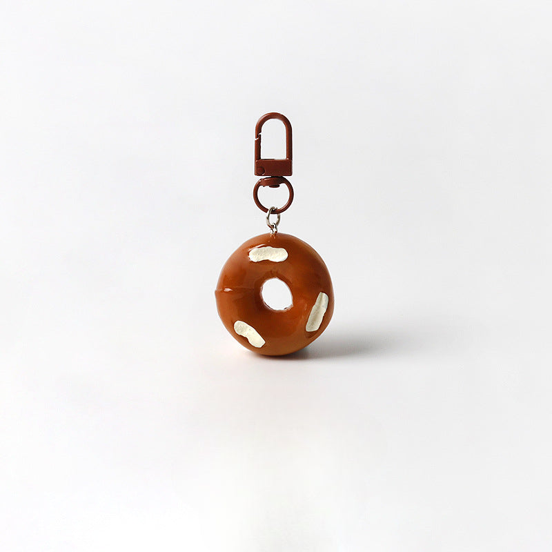 Personalized Imitation French Style Bag Pendant Keychain Simple Backpack Hanging Accessory Cute Fun Decoration