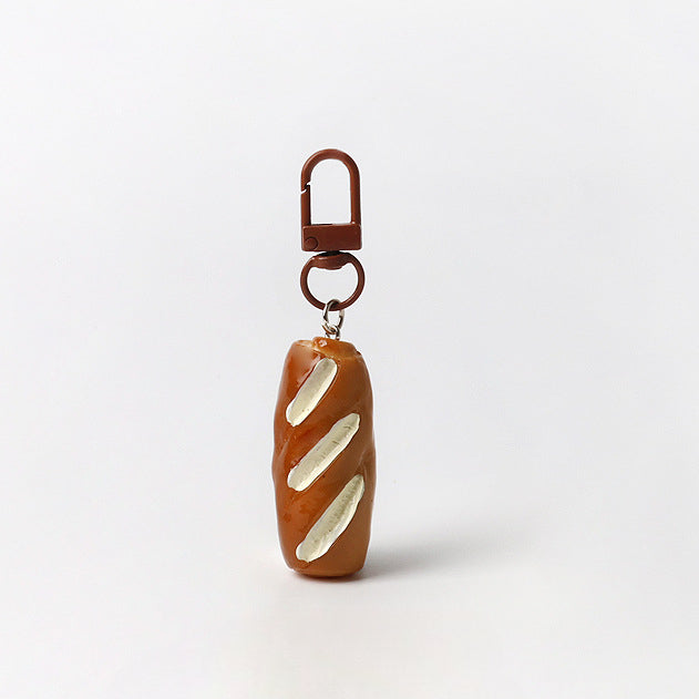 Personalized Imitation French Style Bag Pendant Keychain Simple Backpack Hanging Accessory Cute Fun Decoration