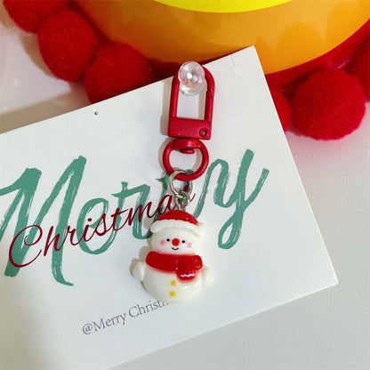 Christmas New Gift Cartoon Cute Keychain Pendant Santa Claus Backpack Decoration