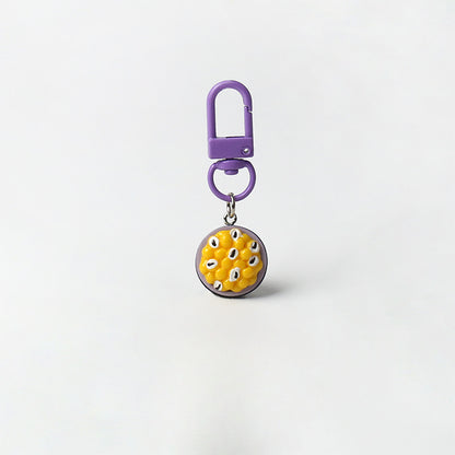 Creative Super Realistic Fruit Keychain Personality Cute Pendant Versatile Simple Bag Charm Fun Accessory