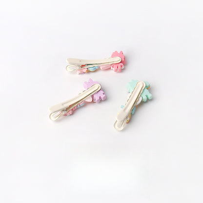 Cute Artistic Sports labubu Hair Clip Cartoon Bangs Clip Girl's Side Clip Hair Accessory