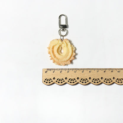 Simulation Series Cookie Keychain Cute Backpack Pendant Personalized Daily Car Pendant Versatile Hanging Ornament