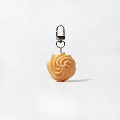 Simulation Series Cookie Keychain Cute Backpack Pendant Personalized Daily Car Pendant Versatile Hanging Ornament