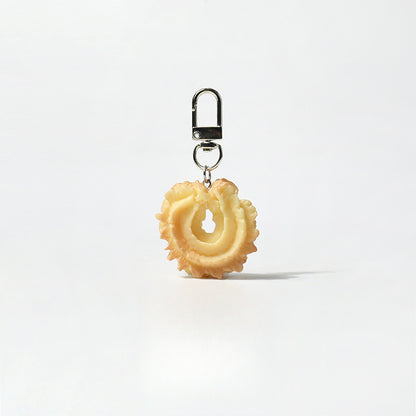 Simulation Series Cookie Keychain Cute Backpack Pendant Personalized Daily Car Pendant Versatile Hanging Ornament