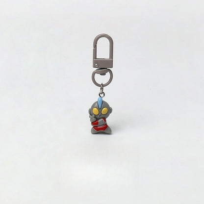 Personalized Ultraman Monster Series Keychain Cartoon Pendant Daily Car Small Pendant All-Matching Accessories Hanging Ornaments