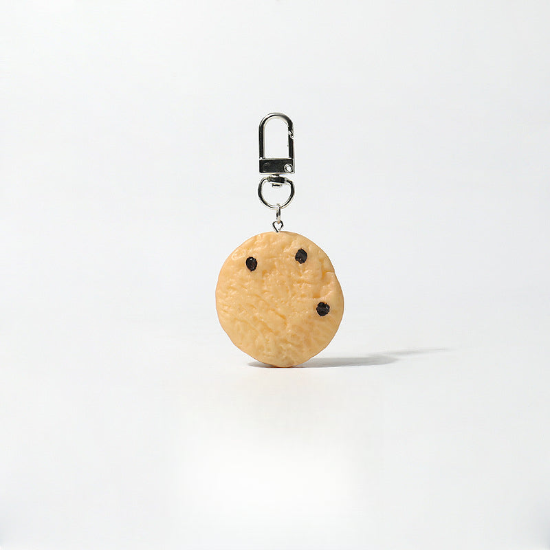 Simulation Series Cookie Keychain Cute Backpack Pendant Personalized Daily Car Pendant Versatile Hanging Ornament