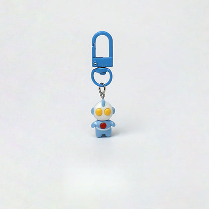 Personalized Ultraman Monster Series Keychain Cartoon Pendant Daily Car Small Pendant All-Matching Accessories Hanging Ornaments