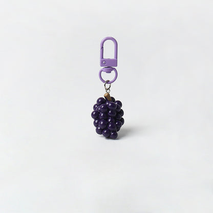 Creative Super Realistic Fruit Keychain Personality Cute Pendant Versatile Simple Bag Charm Fun Accessory