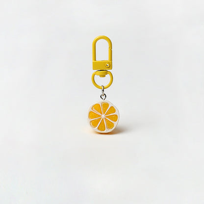 Creative Super Realistic Fruit Keychain Personality Cute Pendant Versatile Simple Bag Charm Fun Accessory