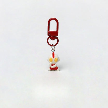 Personalized Ultraman Monster Series Keychain Cartoon Pendant Daily Car Small Pendant All-Matching Accessories Hanging Ornaments