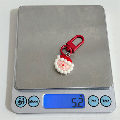 Christmas New Gift Cartoon Cute Keychain Pendant Santa Claus Backpack Decoration