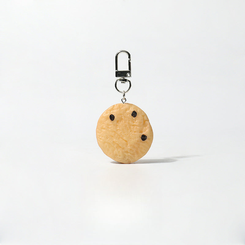 Simulation Series Cookie Keychain Cute Backpack Pendant Personalized Daily Car Pendant Versatile Hanging Ornament