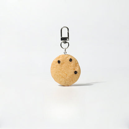 Simulation Series Cookie Keychain Cute Backpack Pendant Personalized Daily Car Pendant Versatile Hanging Ornament