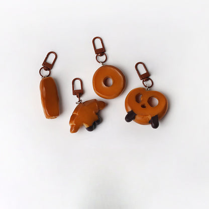 Personalized Imitation French Style Bag Pendant Keychain Simple Backpack Hanging Accessory Cute Fun Decoration