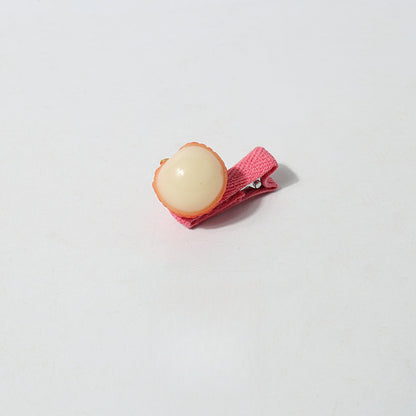 Cartoon Mini Realistic Cute Hair Accessories Fruit Vegetable Small Hair Clips Sweet Broken Hair Clips Hair Ornaments Clips Hair Accessories Side Clips