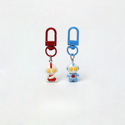 Personalized Ultraman Monster Series Keychain Cartoon Pendant Daily Car Small Pendant All-Matching Accessories Hanging Ornaments