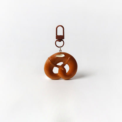 Personalized Imitation French Style Bag Pendant Keychain Simple Backpack Hanging Accessory Cute Fun Decoration