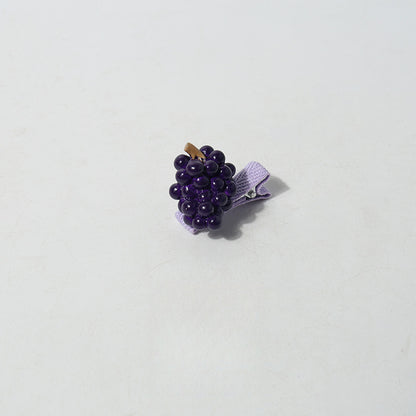 Cartoon Mini Realistic Cute Hair Accessories Fruit Vegetable Small Hair Clips Sweet Broken Hair Clips Hair Ornaments Clips Hair Accessories Side Clips