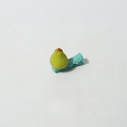 Cartoon Mini Realistic Cute Hair Accessories Fruit Vegetable Small Hair Clips Sweet Broken Hair Clips Hair Ornaments Clips Hair Accessories Side Clips