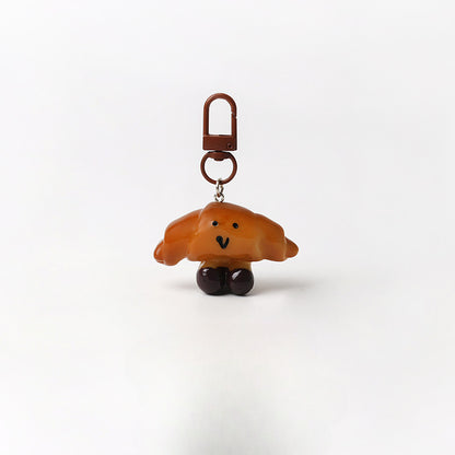 Personalized Imitation French Style Bag Pendant Keychain Simple Backpack Hanging Accessory Cute Fun Decoration