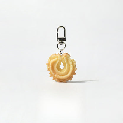 Simulation Series Cookie Keychain Cute Backpack Pendant Personalized Daily Car Pendant Versatile Hanging Ornament