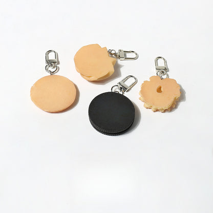 Simulation Series Cookie Keychain Cute Backpack Pendant Personalized Daily Car Pendant Versatile Hanging Ornament